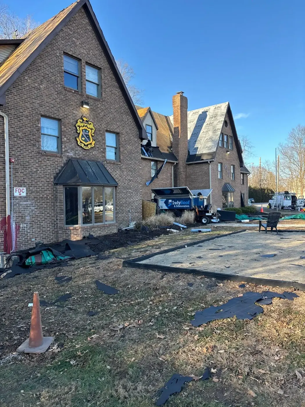Membrane repair completed in Yorktown
